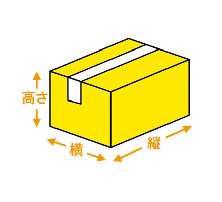 縦+横+高さの合計が140㎝以内